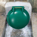 Flap Valve FRP/GRP fiberglass flap valve for drain water back flow HDPE frp flap gate Fish pond drainage Manufactory